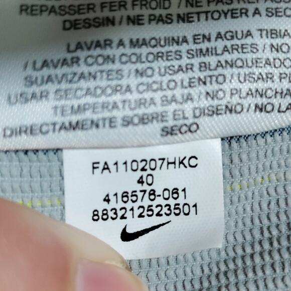 Nike Golf Dri-Fit Shorts Men's 40 x 12" Plaid Performance Stretch Lightweight - Picture 14 of 15